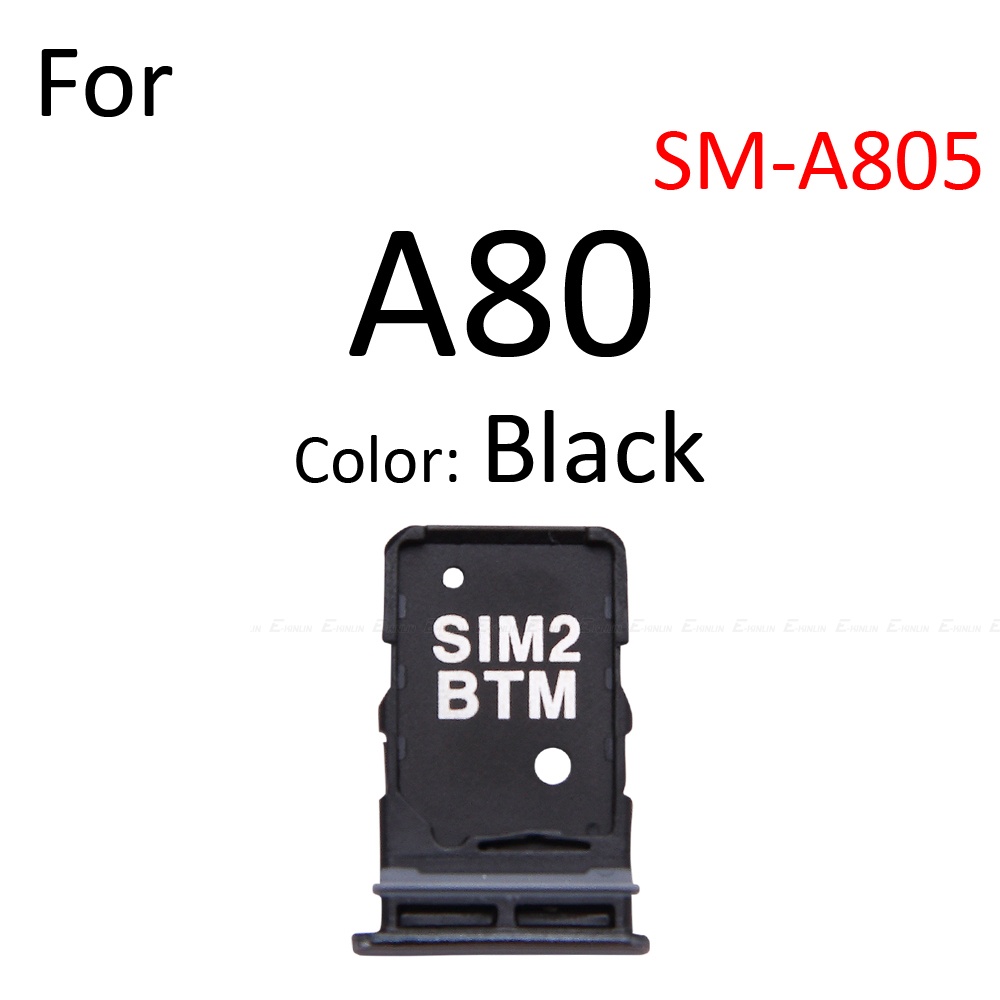 Khay Đựng Thẻ Micro SD / Sim Cho Samsung Galaxy A80 A50 A40 A10 A805 A505 A405 A105