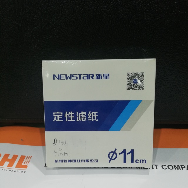 Giấy lọc định tính phi 11 (1 hộp)