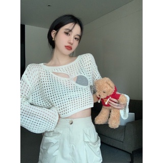 BIGSIZE HIẾU HIẾU ( Áo len tay dài kiểu khoét 55-100kg )