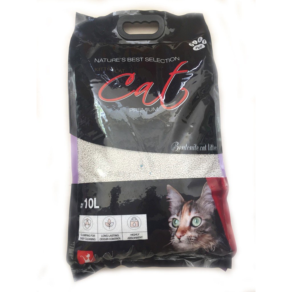 Cát mèo đen Cat's eye 8kg (10L) siêu vón hương Lavender