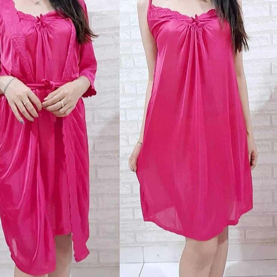 ♣ Hokyfashion Bộ Đồ Ngủ KIMONO Thư Giãn Màu Xanh Navy Cho Nữ ◘ | BigBuy360 - bigbuy360.vn