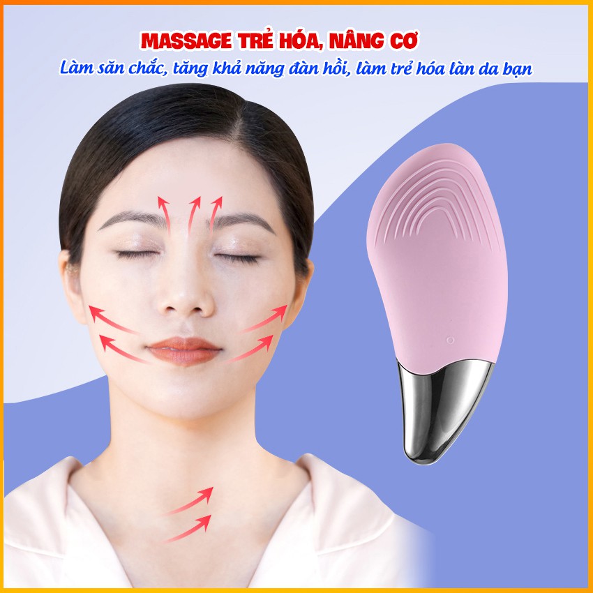 Máy rửa mặt Kaizo Mart công nghệ mới UltraSonic massage nâng cơ | Tặng khăn quấn tóc - BH 3 tháng | BigBuy360 - bigbuy360.vn