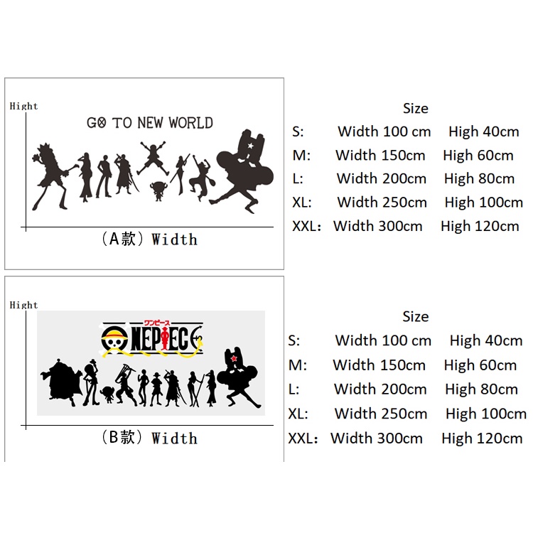 Giấy Dán Tường 3D Hình One Piece Đẹp Mắt