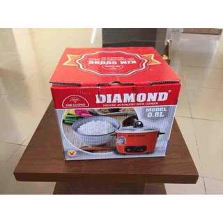 Nồi Cơm Điện 0.8 Lít Kim Cương KC0.8L