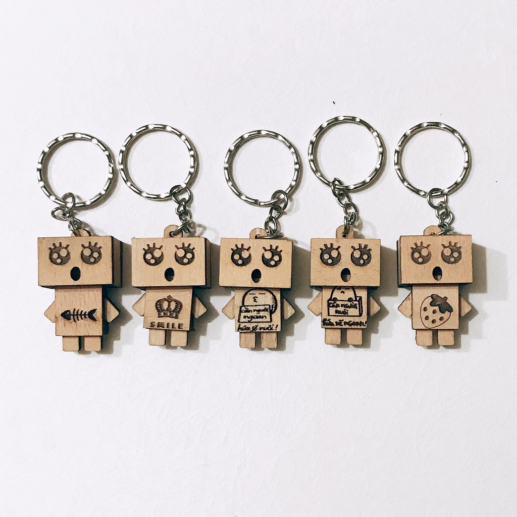 Móc khóa danbo (Combo 80 chiếc)