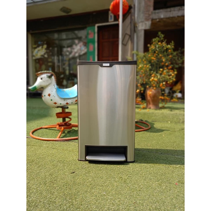 THÙNG RÁC ĐẠP MEGA INOX 40 lít