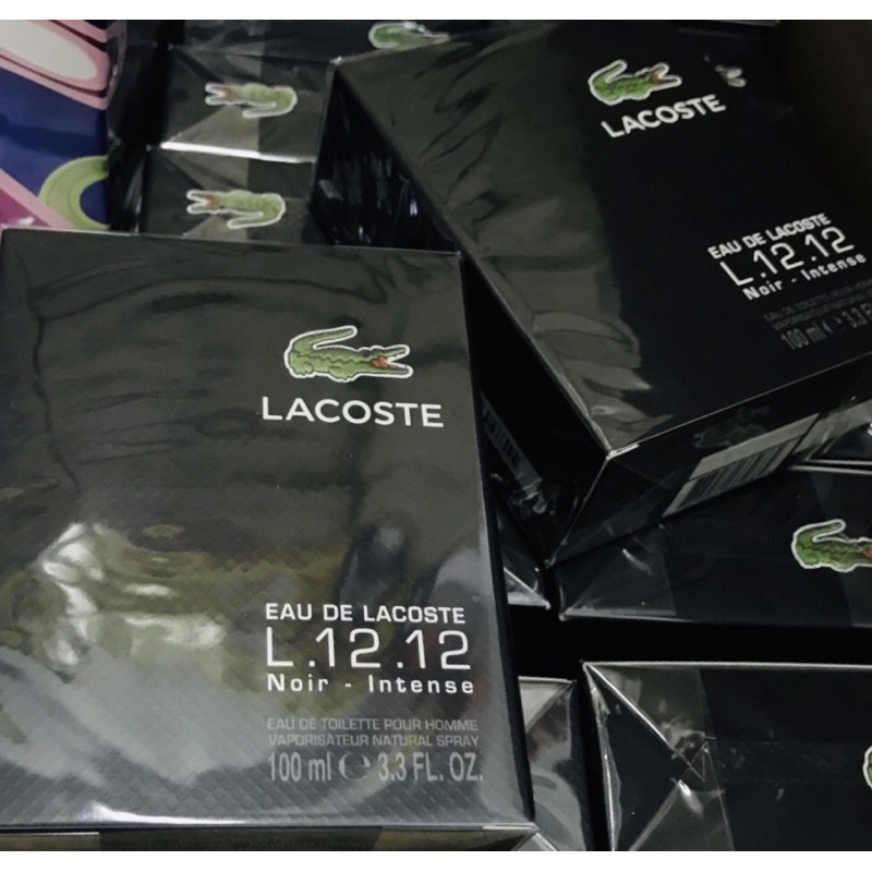 Nước hoa Nam Lacoste L.12.12 Noir Intense EDT 100ml