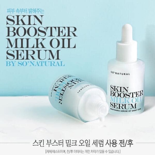 Serum Skin Booster Milk Oil