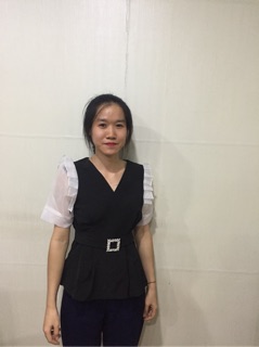 Áo cổ V, đai đính đá ( kèm ảnh thật )