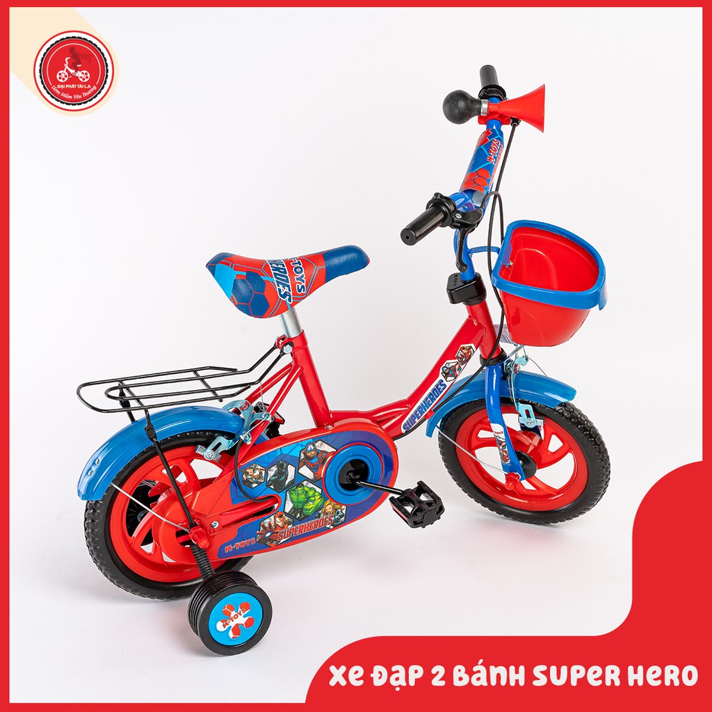 Xe Đạp Trẻ Em 2 Bánh SuperHero - Đại Phát Tài - 12 inches 1159SPHR - Cho Trẻ 2-5 Tuổi