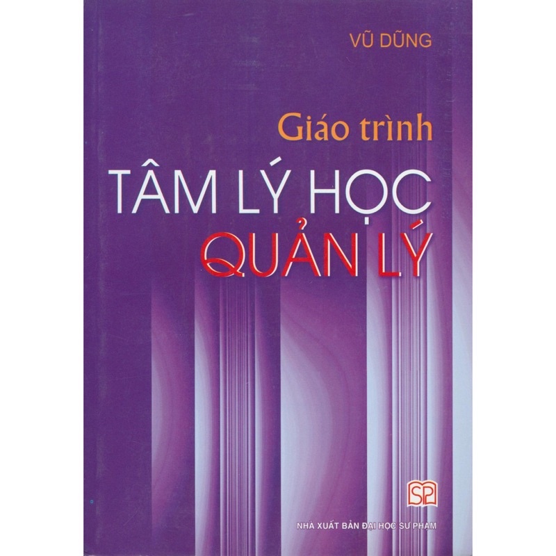 Sách - Giáo Trình Tâm Lý Học Quản Lý