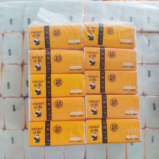 Bịch 10 giấy sipiao trắng