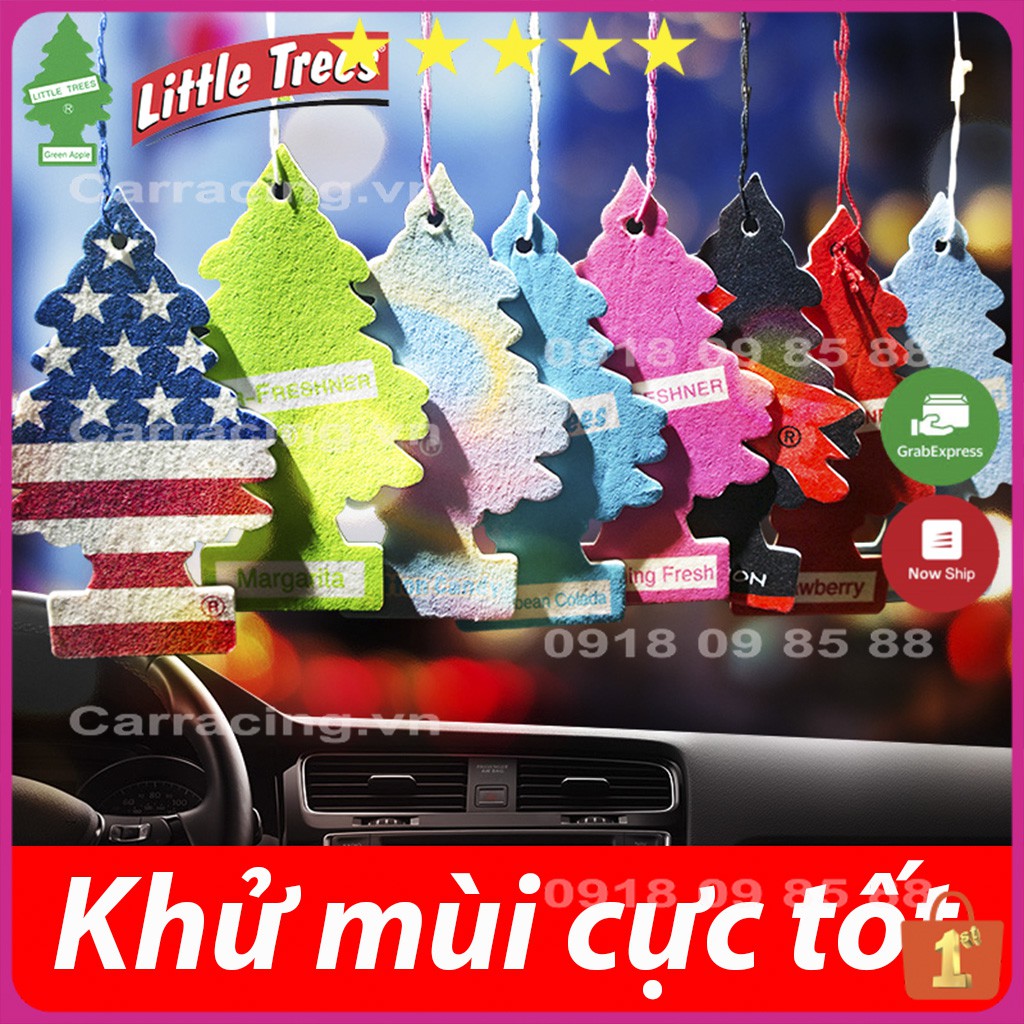 Cây Thông Thơm - Lá Thông Thơm Little Trees - Cao Cấp, Treo Xe Ô Tô, Tủ Quần Áo - Thay Thế Nước Hoa Ô Tô | BigBuy360 - bigbuy360.vn
