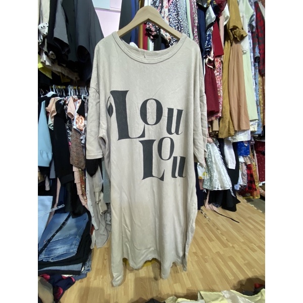 Đầm thun oversize