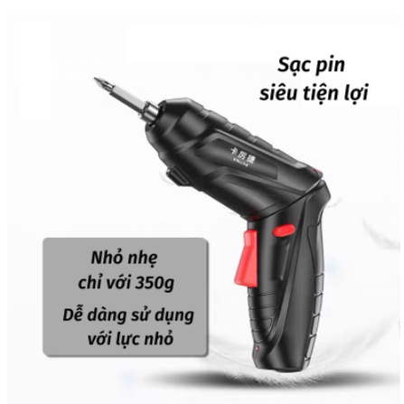 Máy Khoan Cầm Tay Máy Khoan Pin Bắt Vít Khoan Tường Tiện Lợi Moda.H