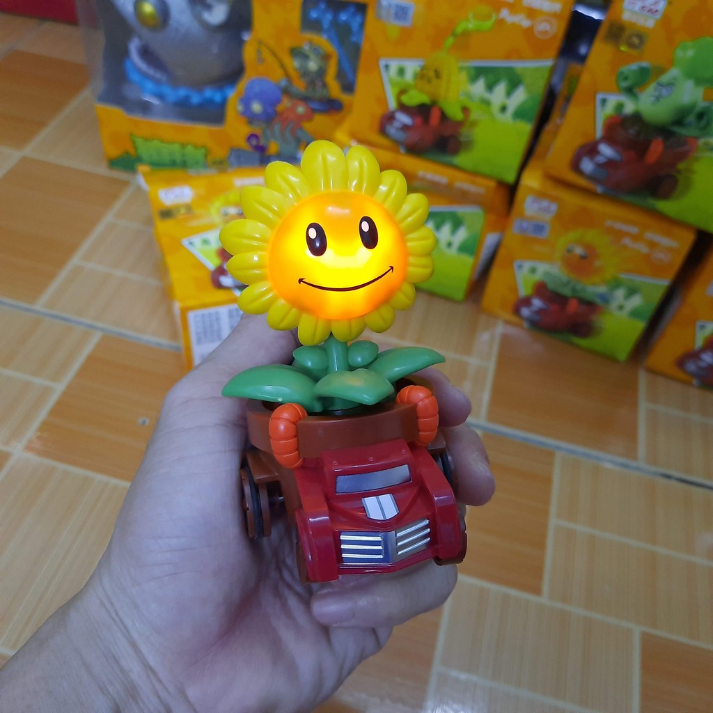 Mô hình hoa mặt trời Sunflower đồ chơi Plants vs Zombies