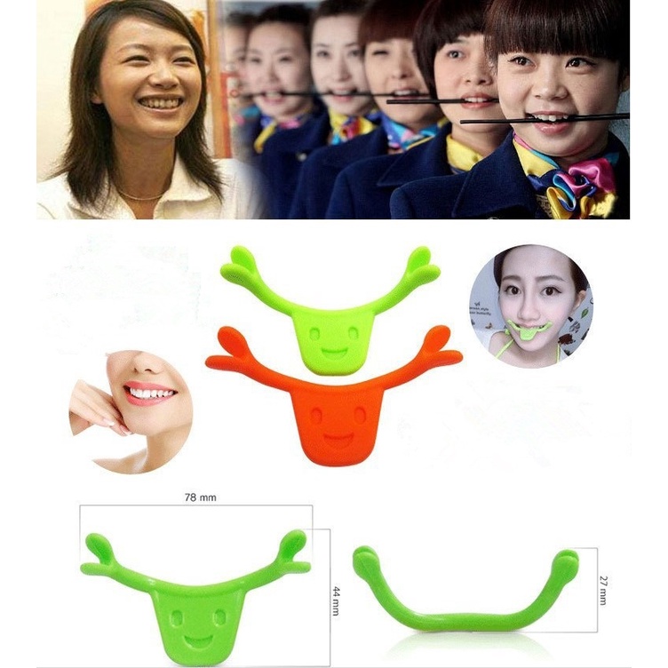 Dụng Cụ Luyện Tập Nâng Cơ Mặt Bằng Silicone Hình Mặt Cười