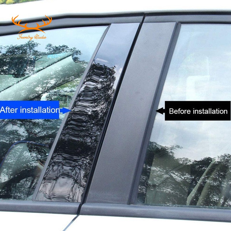Hình Dán Cửa Sổ Xe Hơi Mitsubishi Outlander 2014 2015 2016 2017 2018 2019 2020