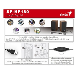 Loa Genius SP-HF180