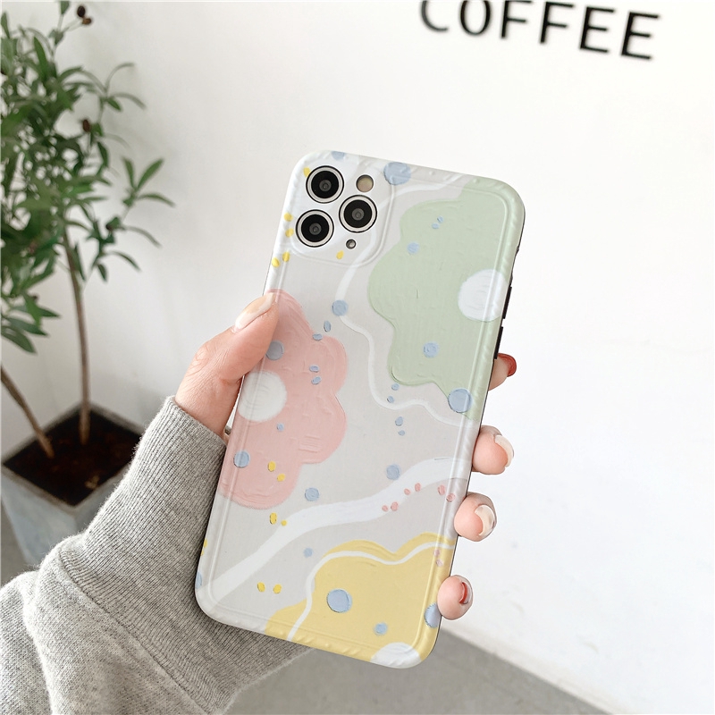 Ốp iphone - Ốp lưng imd new Hoa vẽ tay 6/6s/6plus/6splus/7/8/7plus/8plus/x/xs/xsmax/11/11promax - Awifi Case R2-6 | BigBuy360 - bigbuy360.vn