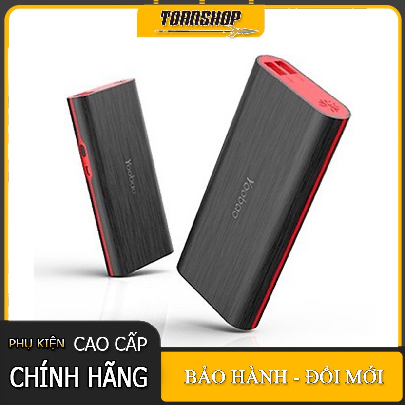 Sạc dự phòng 10000mAh M10 YOOBAO Đen- Hàng chính hãng