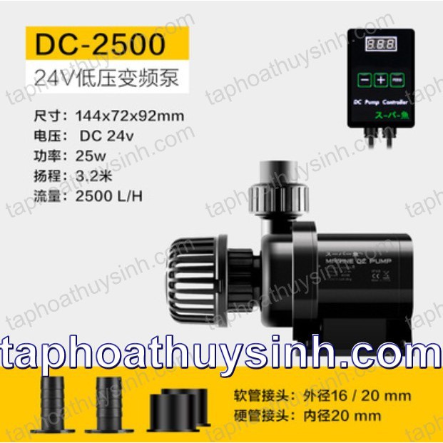 Bơm DC 24V chống giật Marine DC650 ,DC1500, DC2500, DC4000, DC6000