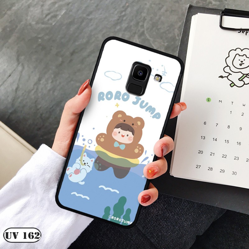 Ốp lưng nhám Samsung Galaxy J6 2018 - in hình