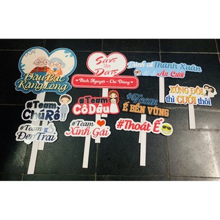 Combo 3 -5 cây hashtag chụp ảnh kỷ niệm sinh nhật, cưới...