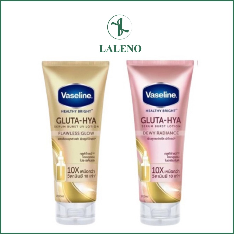 SỮA DƯỠNG THỂ THÁI VASELINE 10X SERUM GLUTA - HYA SERUM BURST LOTION 330ml