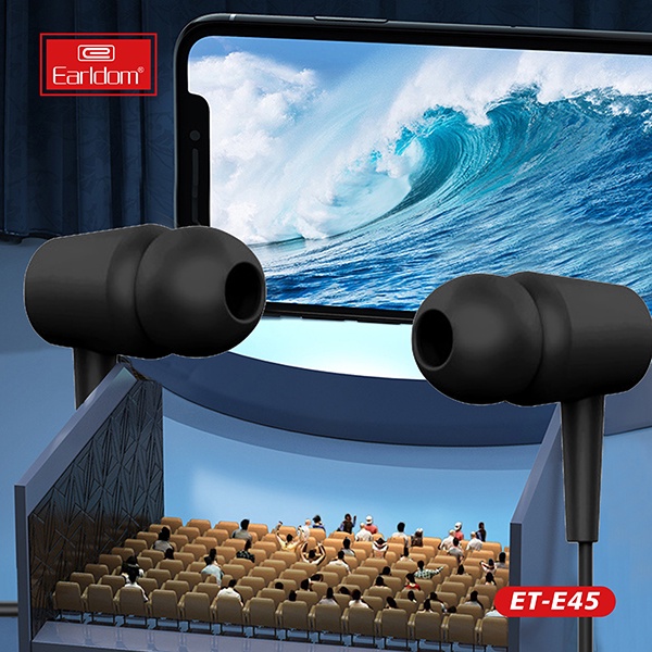✔️ Bảo Hành 99 Năm ✔️ Tai Nghe Giá Rẻ Có Dây Earldom Kèm Mic dài 1.2M E45 Chính hãng Earldom | EARLDOM STORE VN ✔️