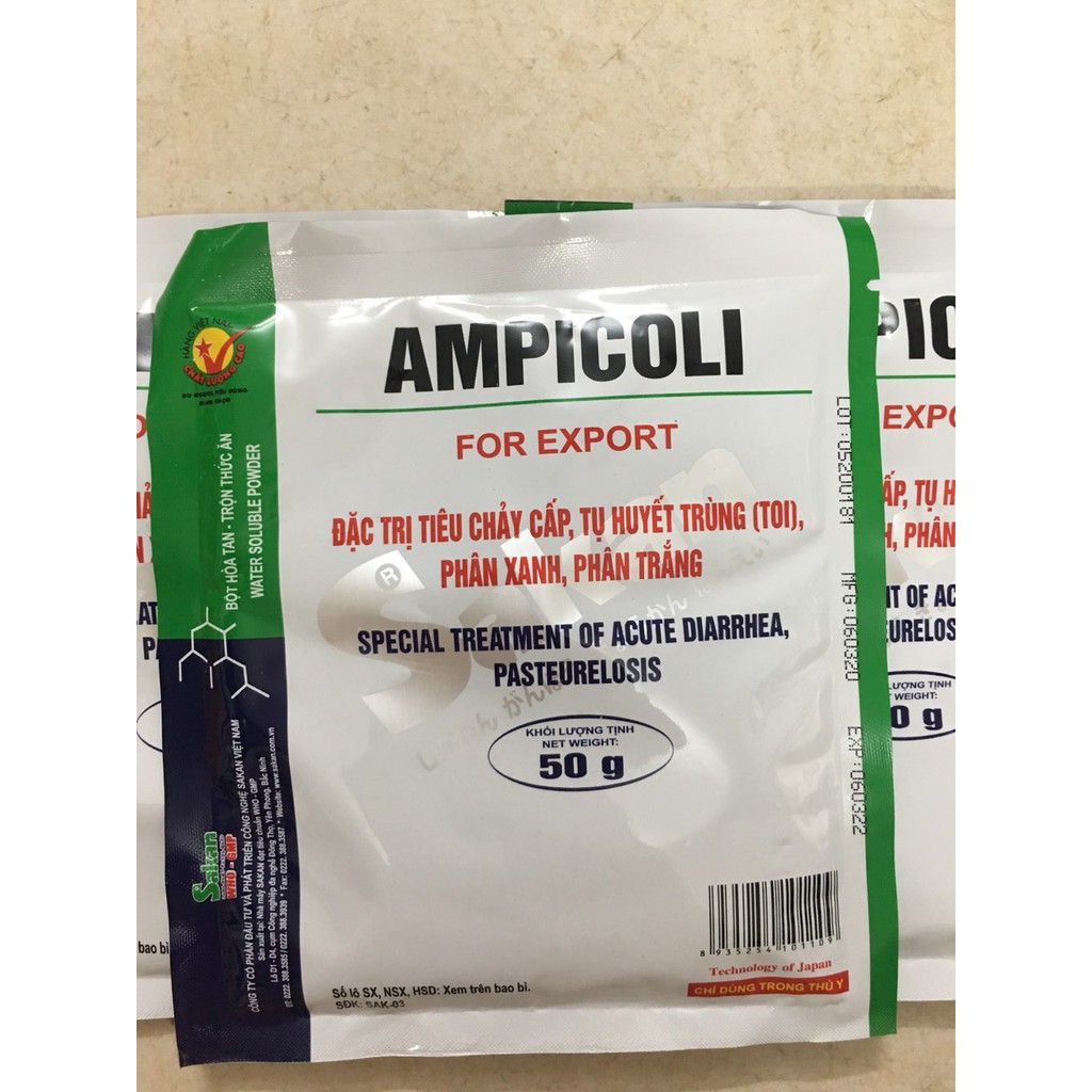 Ampicoli  - chỉ dùng trong thú y