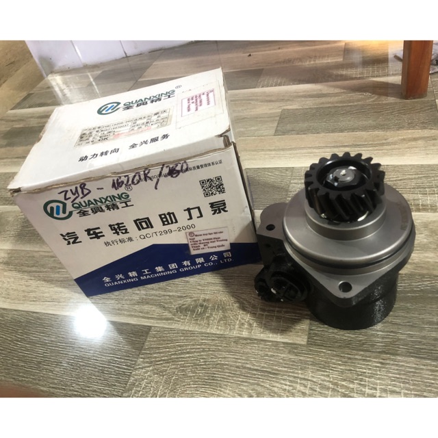 Sản phẩm gia đình làm: Bơm trợ lực lái ZYB-1620R/260 ren 18/26 17 răng Quân xing