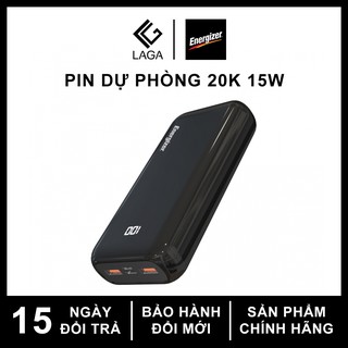 Pin Sạc Dự Phòng Energizer 20000mAh Li-Polymer - UE20011C