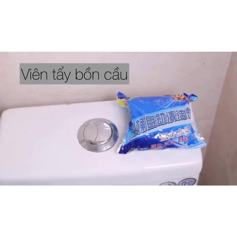 Combo 10 viên tẩy bồn cầu khử mùi siêu sạch hàn quốc- Viên thả bồn cầu khử mùi Gói 10 Viên tẩy bồn cầu
