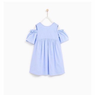 Đầm xô Zara baby girl nơ vai