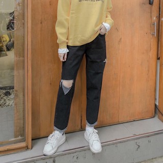 Quần baggy jean