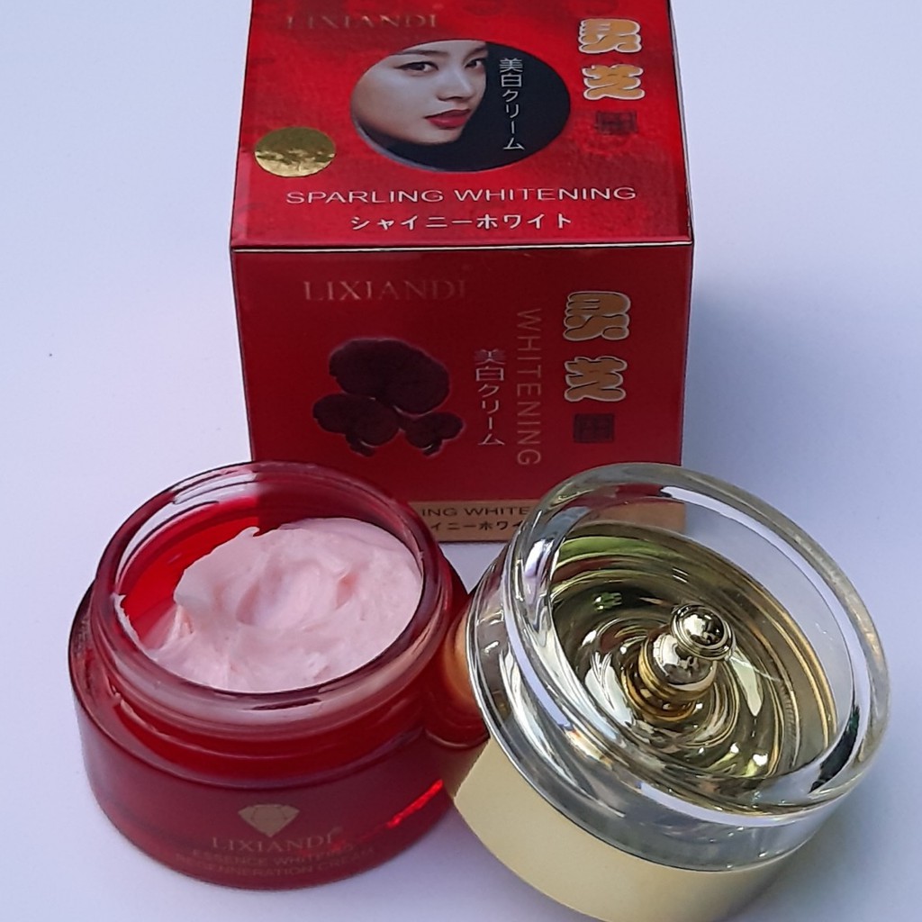 [Nám Linh Chi] Kem Dưỡng trắng da giảm Nám, sắc tố đen Lixiandi Whitening