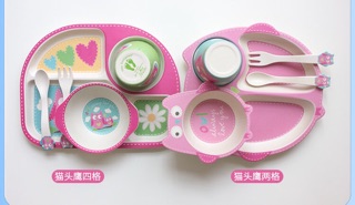 Set ăn dặm sợi tre BamBoo