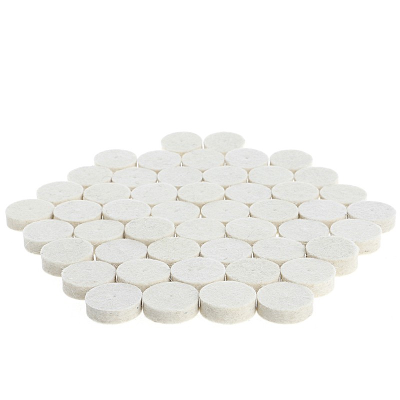 50 Đầu len đánh bóng 13mm kèm 4 trục gắn 3.15 mm
