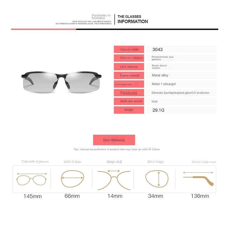 Mới Kính Mát Phân Cực Thông Minh Cho Nam