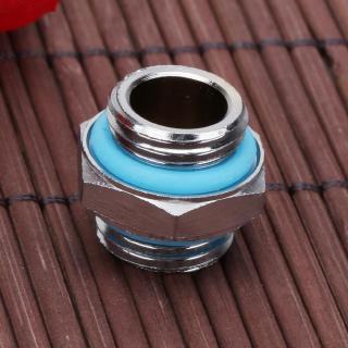 [rememberme]1pc G1/4 Dual External Thread Tube Connector for PC Water Cooling System L&6