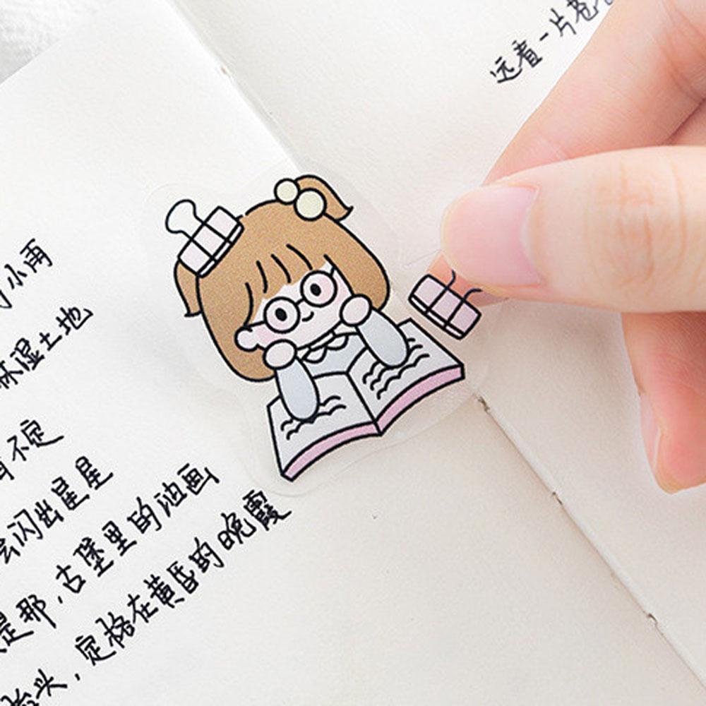 LLOYD Bộ 40 Miếng Dán PET Dễ Thương Dùng Trang Trí Album Ảnh / Văn Phòng / Trường Học