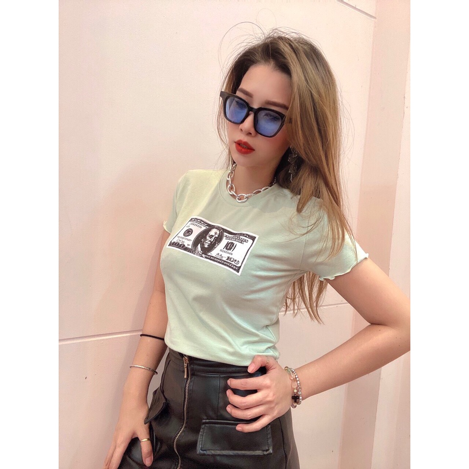 Áo Thun F21 In Hình Money - 3370