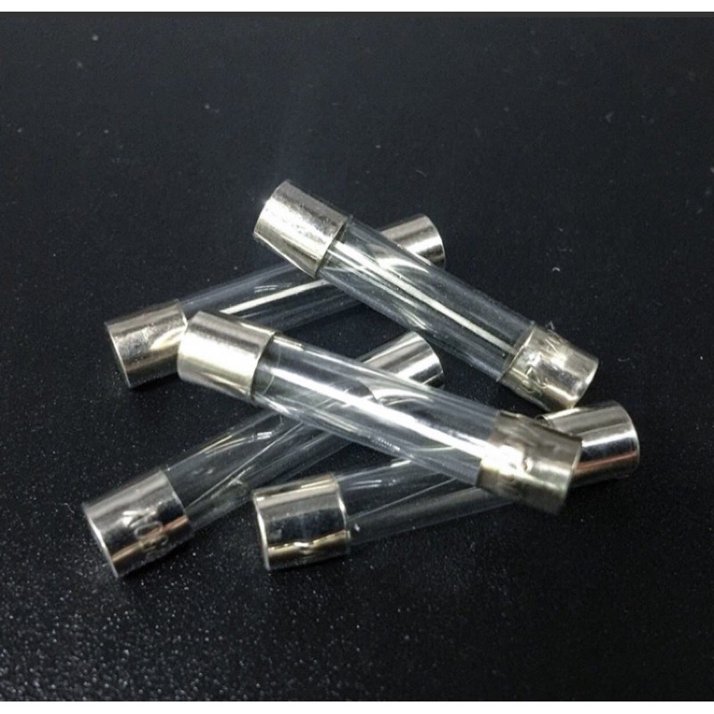 72 Cái Cầu Chì Thuỷ Tinh 0.5- 30A 6x30mm