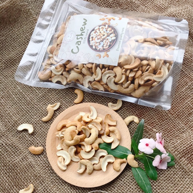 500G HẠT ĐIỀU NGUYÊN VỊ BỂ ĐÔI RANG MỘC CHÍN KHÔNG PHỤ GIA HP Healthy | BigBuy360 - bigbuy360.vn