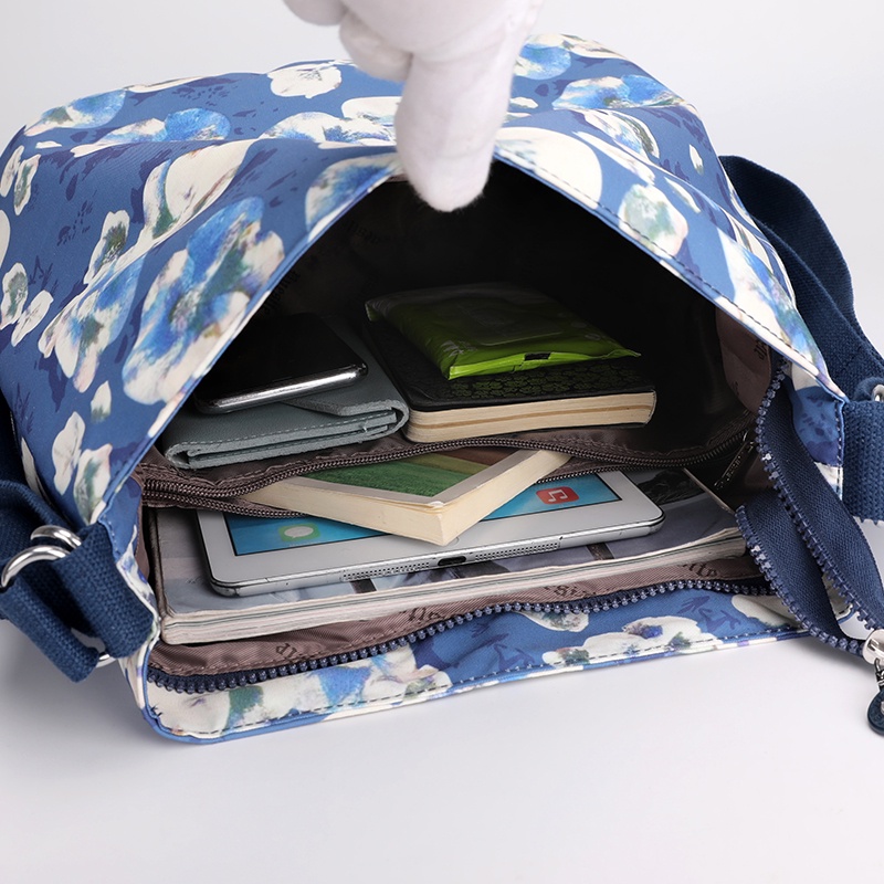 Ba Lô Đeo Vai Siêu Nhẹ Đa Năng Bằng Vải Nylon Thời Trang Cho Nữ