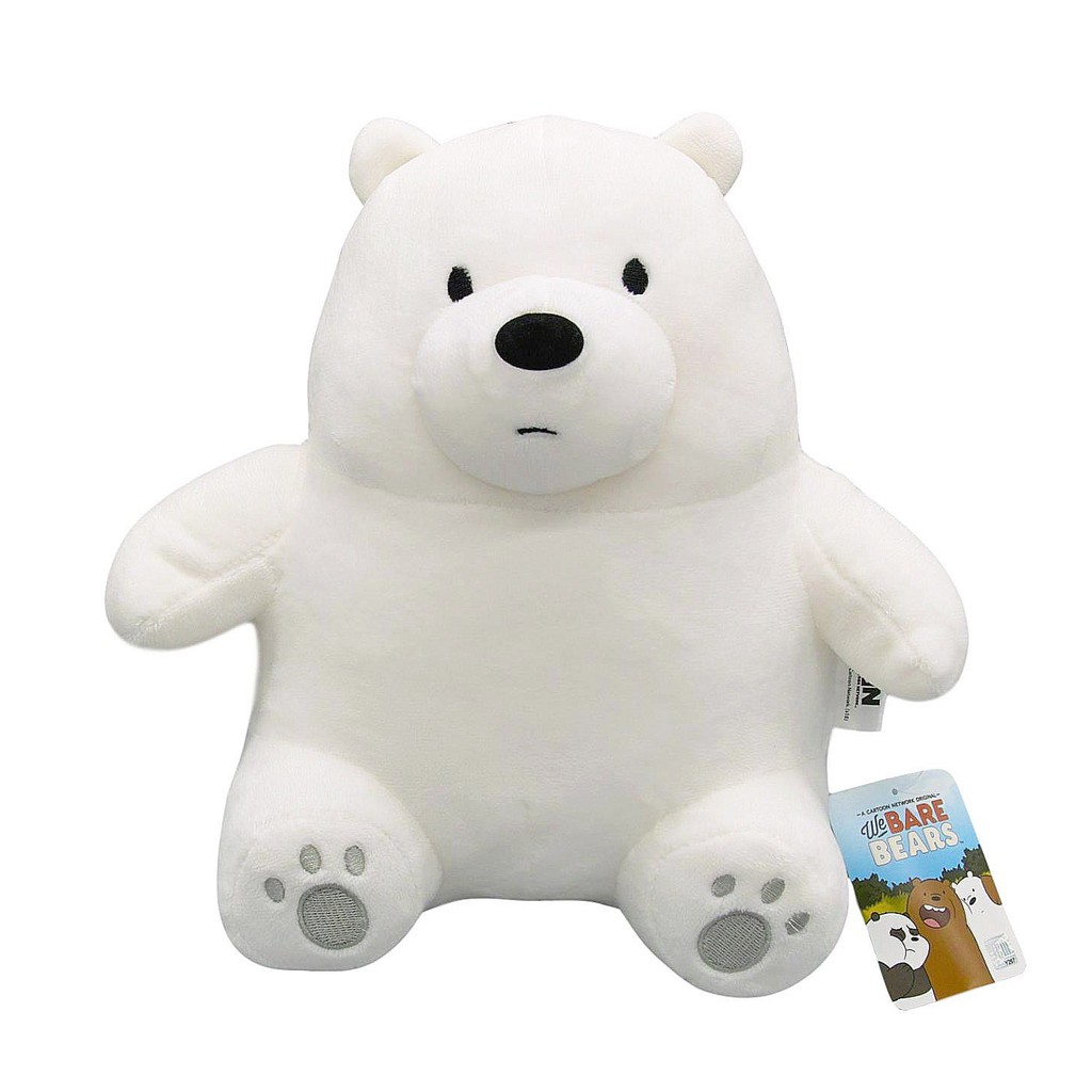 GẤU BÔNG ANH EM NHÀ GẤU WE BARE BEARS  VẢI MINISO SIÊU MỊN, HÀNG LOẠI 1