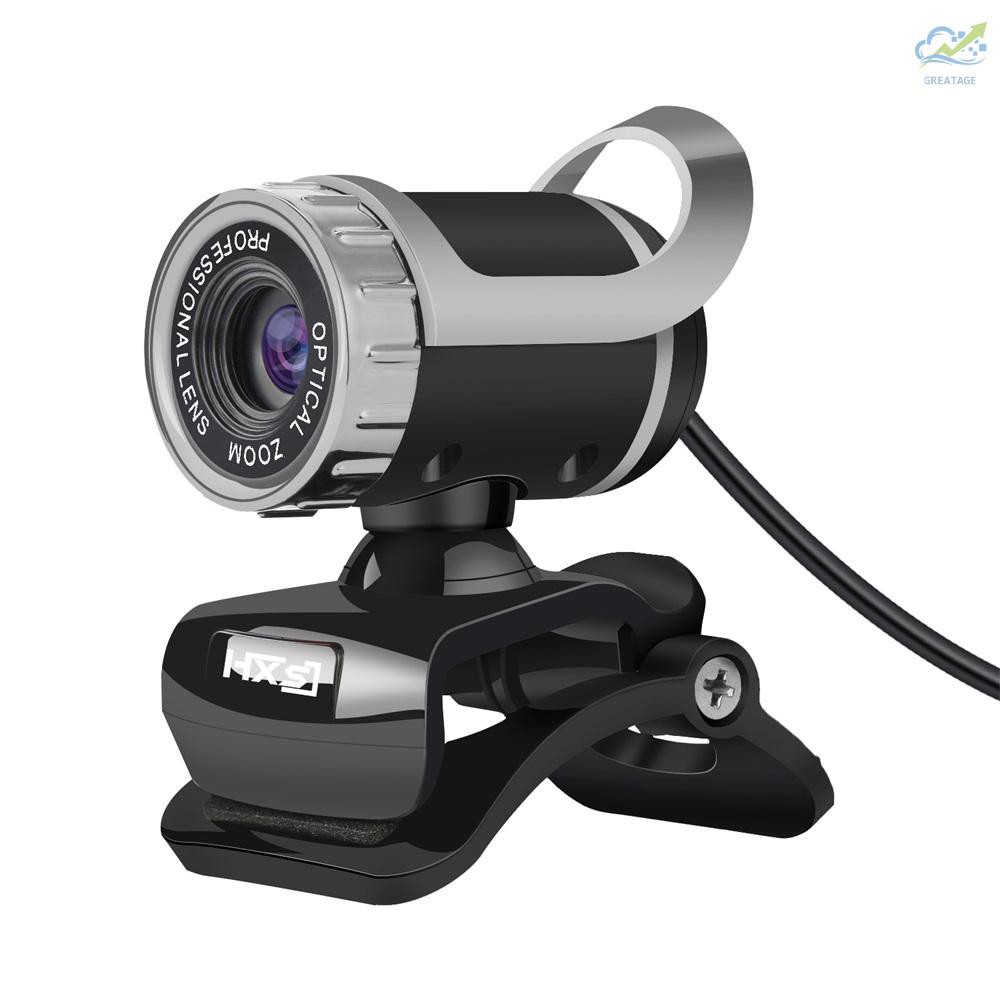 Webcam Cho Máy Tính Hxsj Lg-68 Cổng Usb Màu Đen + Bạc | BigBuy360 - bigbuy360.vn