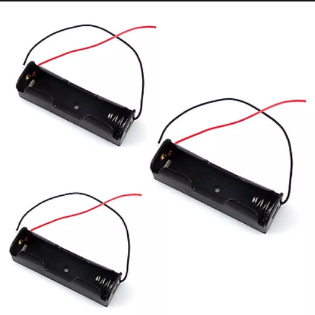 Combo 1-5 cái đế 1 pin vừa cell 18650. Hộp đế đựng 1 pin - Chuyên dùng chế sạc cell pin 18650 bằng mạch sạc 1S TP4056