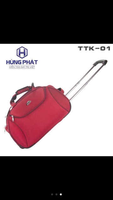 Vali kéo Hùng Phát cao cấp , chất liệu vải dù  chống thấm nước. Hành có sẵn tại kho nha .